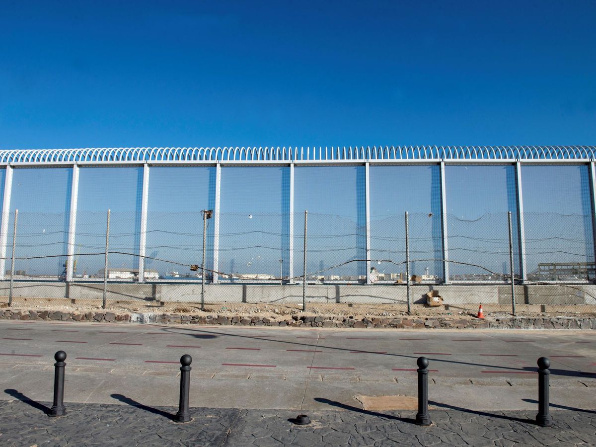 Foto: La valla fronteriza de Melilla. (EFE)