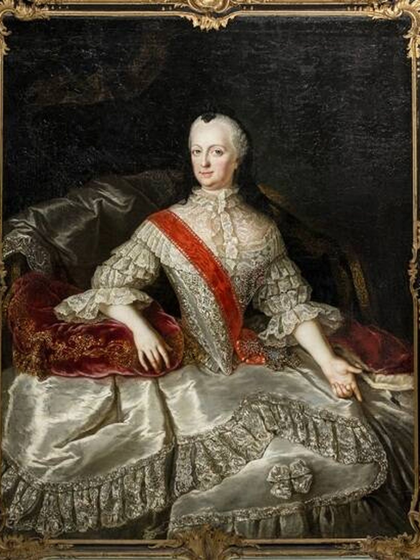Retrato de Juana Isabel por Anna Rosina de Gasc. (Museos Schloss Gottorf/Cortesía)