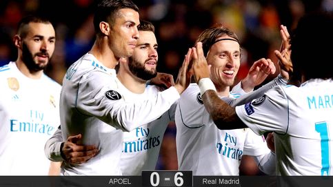 El Real Madrid encuentra en Chipre una vía de escape para todos sus males