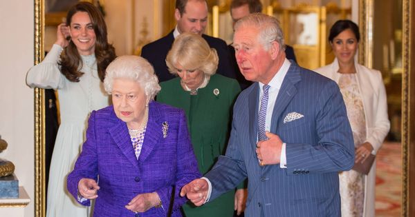 Foto: La familia real británica en una imagen de archivo. (Getty)