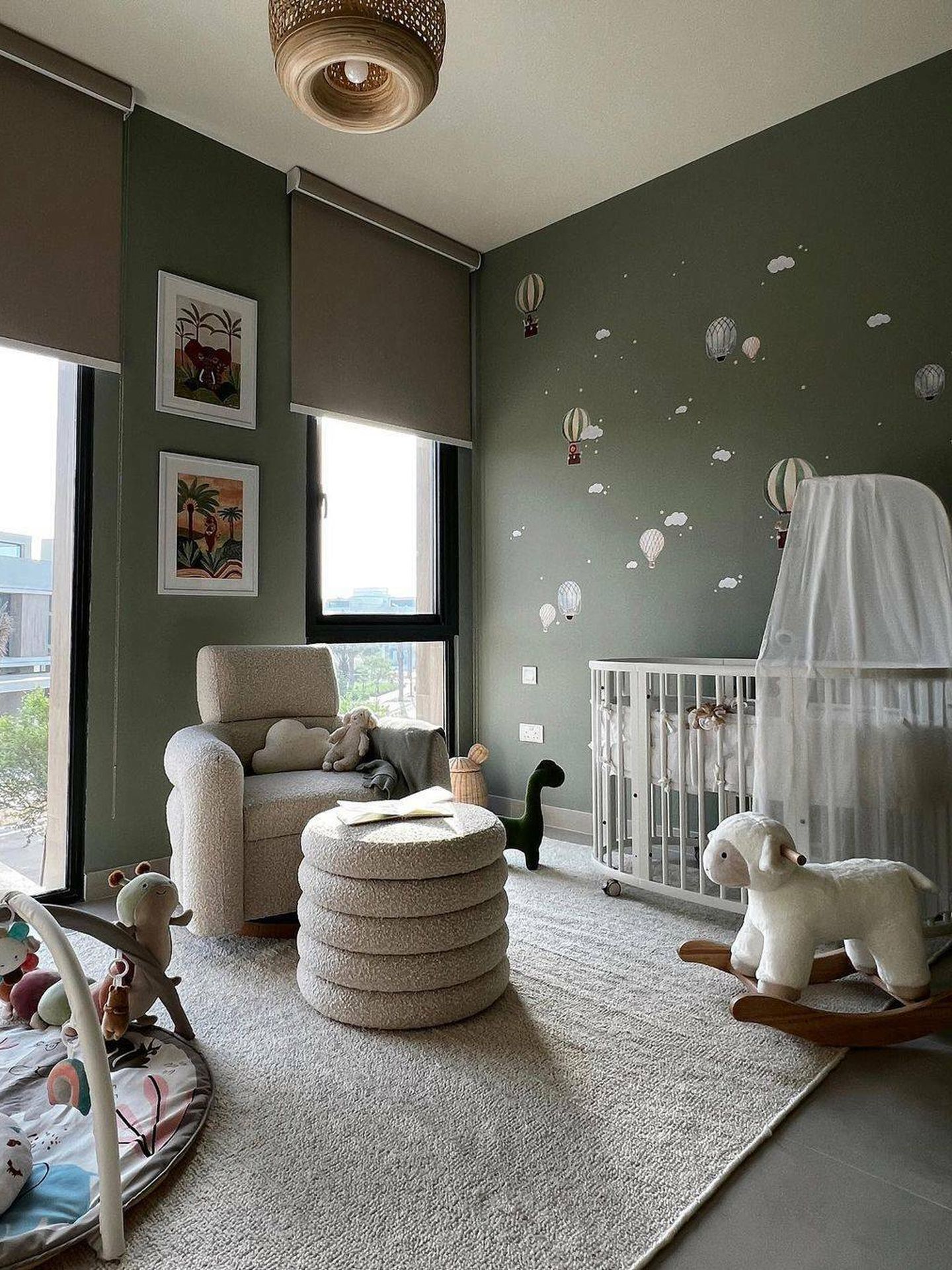 La adorable habitación de su hijo. (Instagram/ @alexandrapereira)