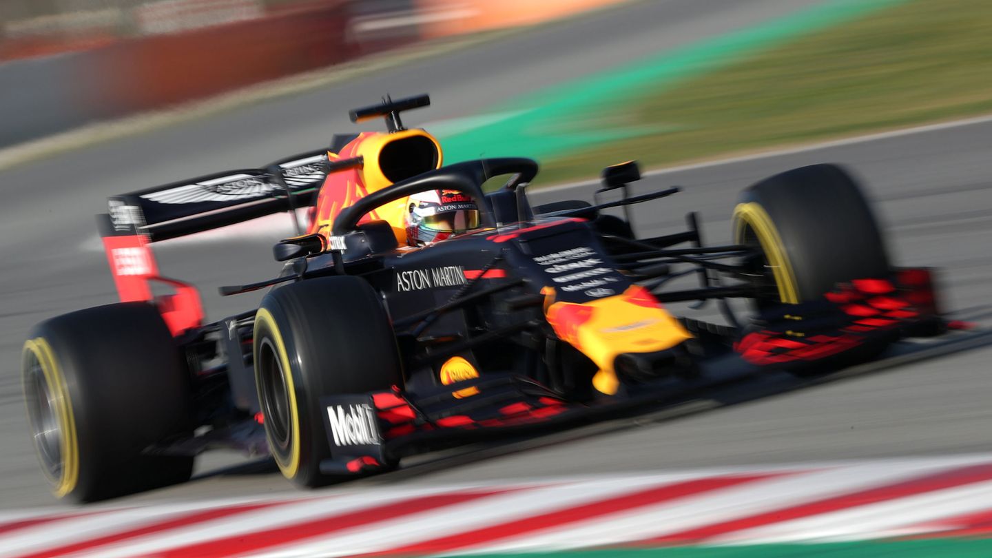 Verstappen al volante del Red Bull. (Reuters)