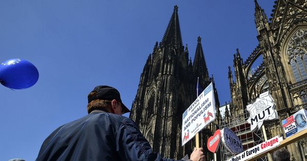Foto: Manifestación en Alemania bajo el lema 'Pulso a Europa'