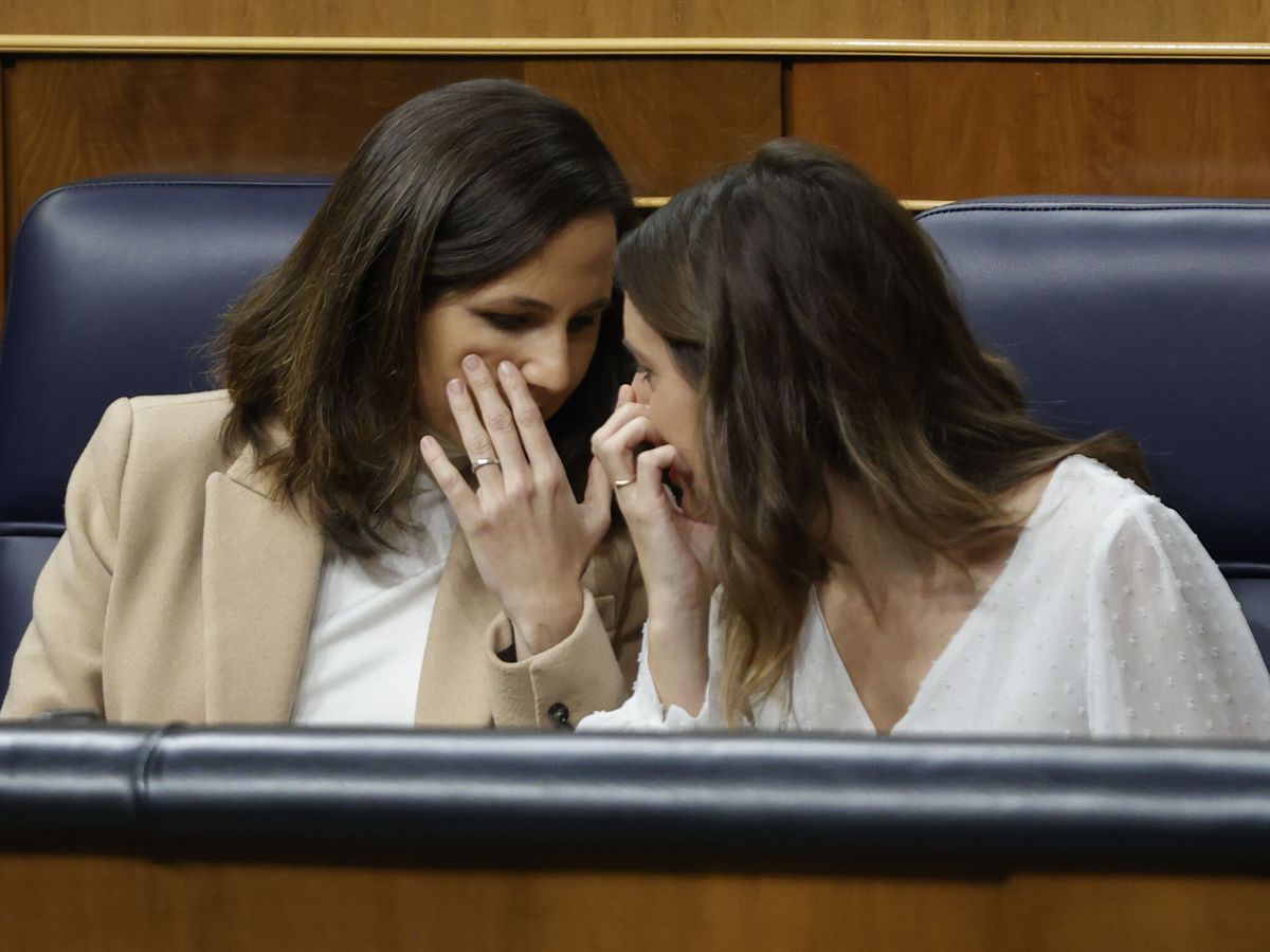 Foto: Las ministras de Podemos Montero y Belarra. (EFE/Mariscal)