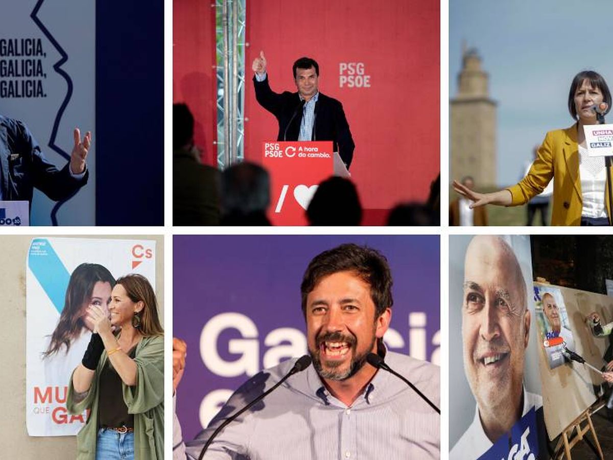 Foto: De Alberto Núñez Feijóo a Ana Pontón, todos los candidatos a las elecciones al Parlamento de Galicia de 2020