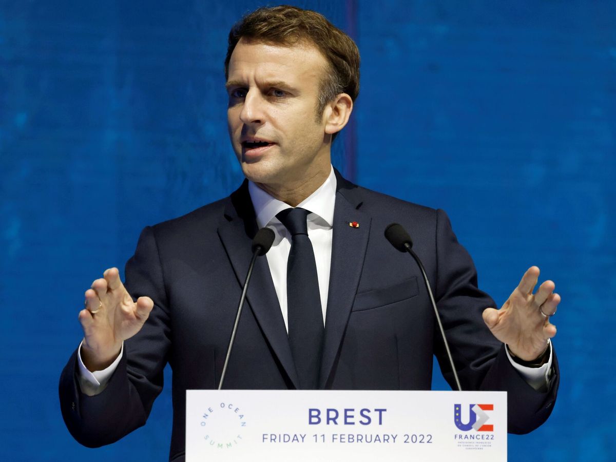 Foto: Emmanuel Macron. (EFE/EPA/Ludovic Marin)