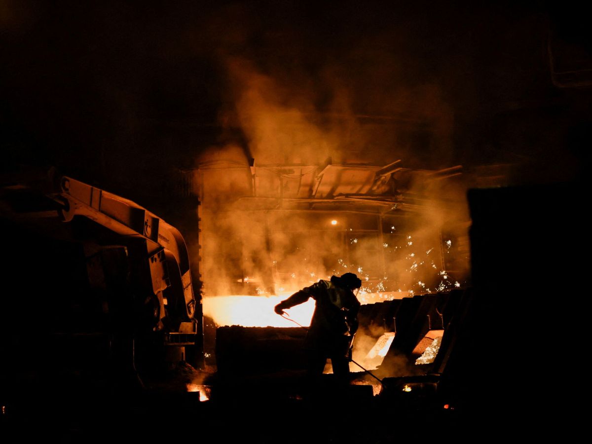 Foto: Planta de acero de ArcelorMittal. (Reuters/Ueslei Marcelino)