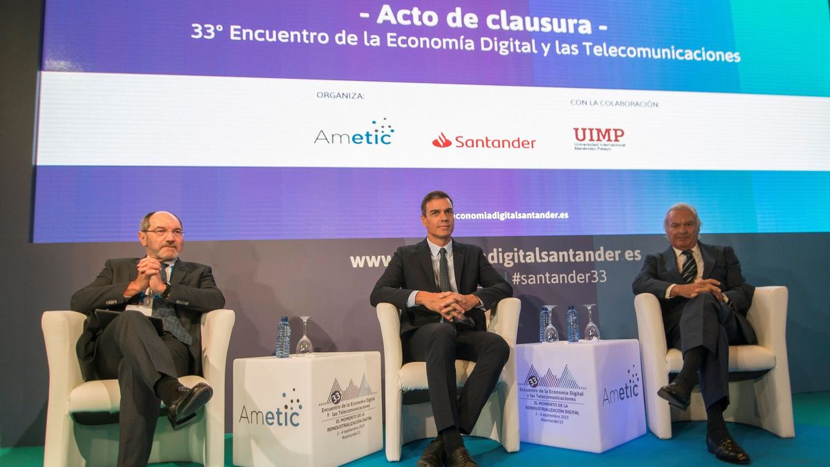Santander carga contra las tecnológicas y pide a Sánchez que iguale las reglas de juego