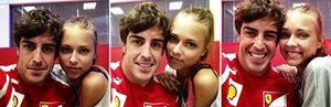 Las amigas de Fernando Alonso