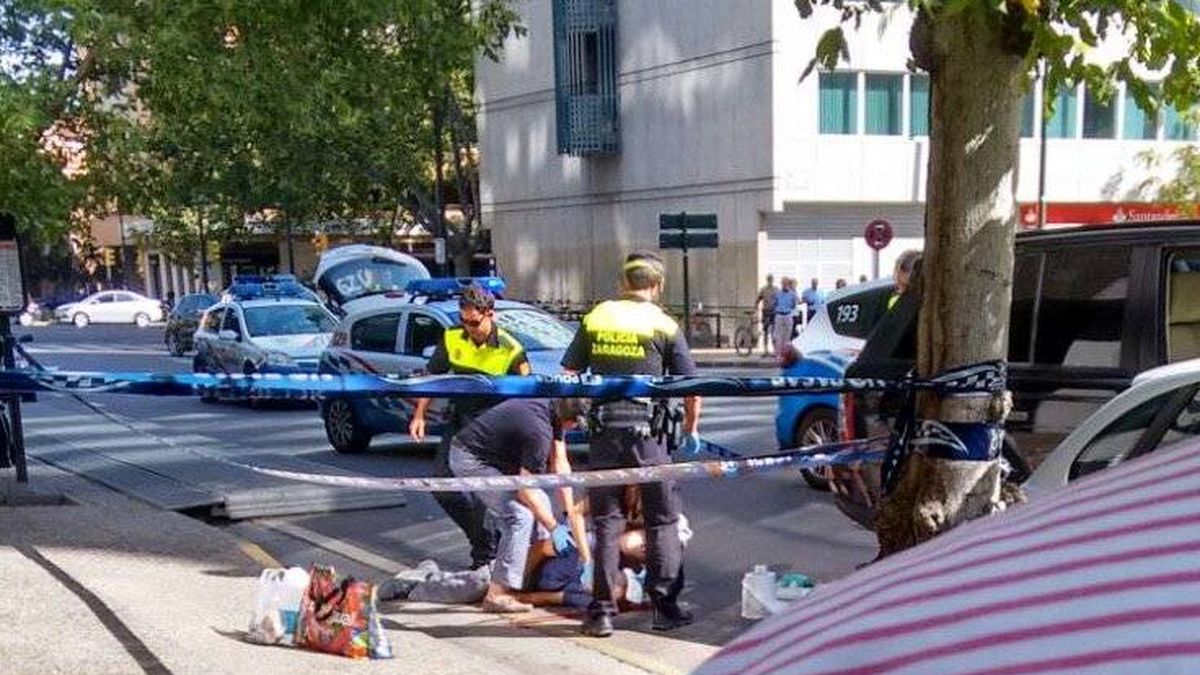 Dispara contra su mujer y su hija en la calle y después intenta suicidarse en Zaragoza
