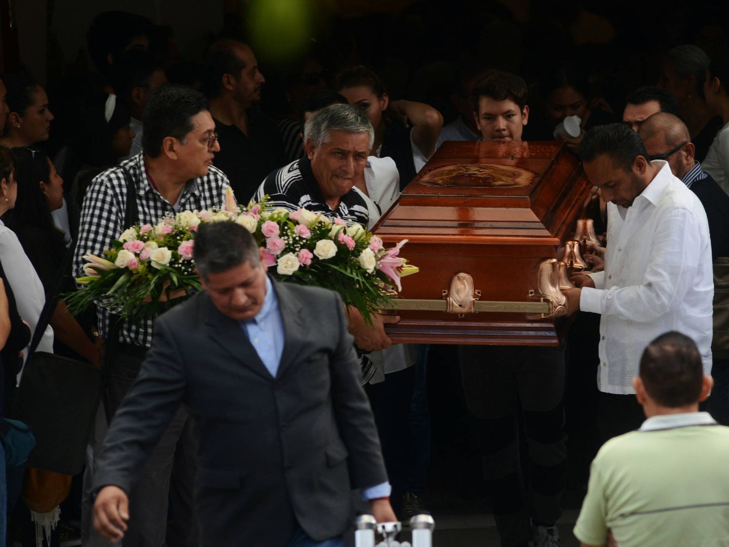 Funeral de Mara Castilla en Xalapa, México. (Reuters)