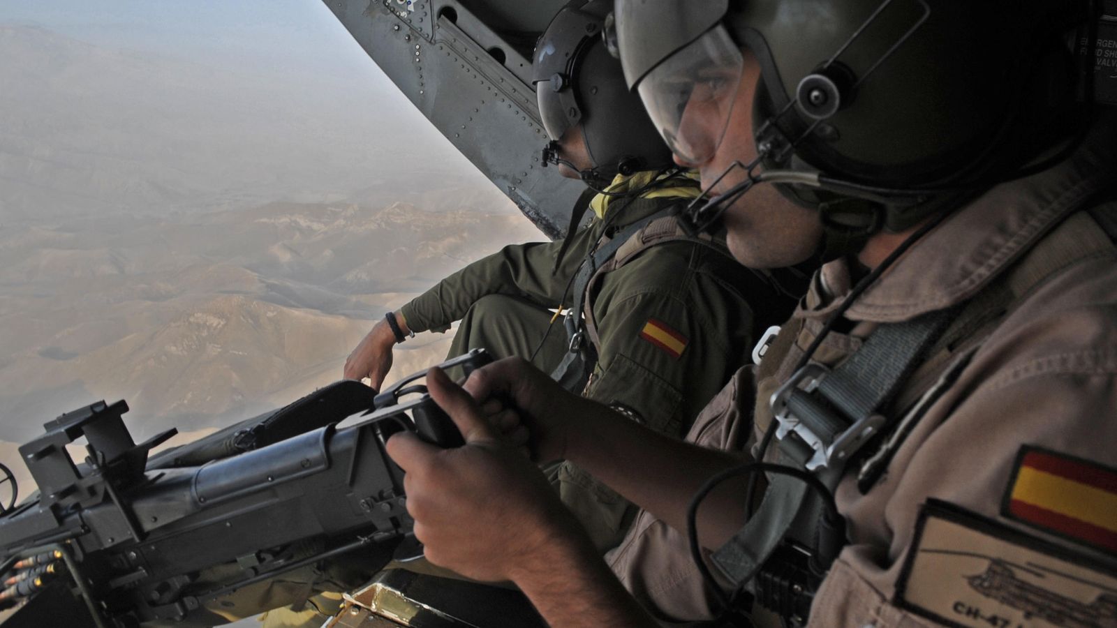 Foto: Soldados españoles en Afganistán.