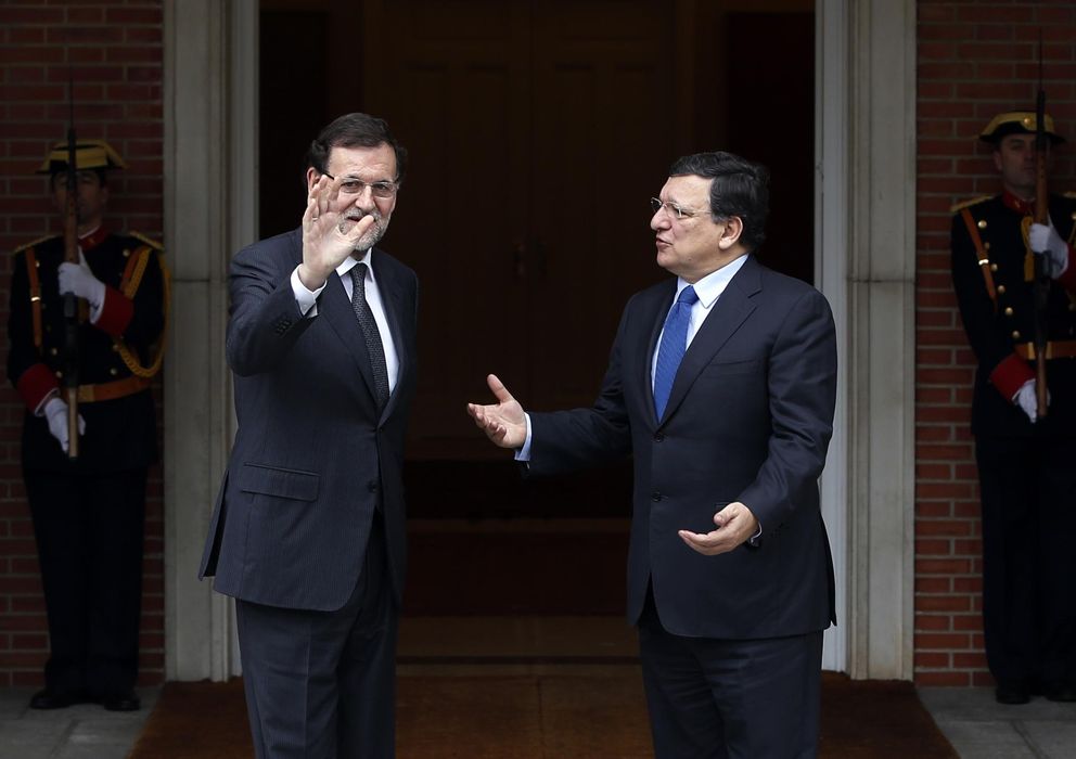 Foto: El presidente del Gobierno, Mariano Rajoy, y el presidente de la Comisión Europea, Durao Barroso. (Reuters)
