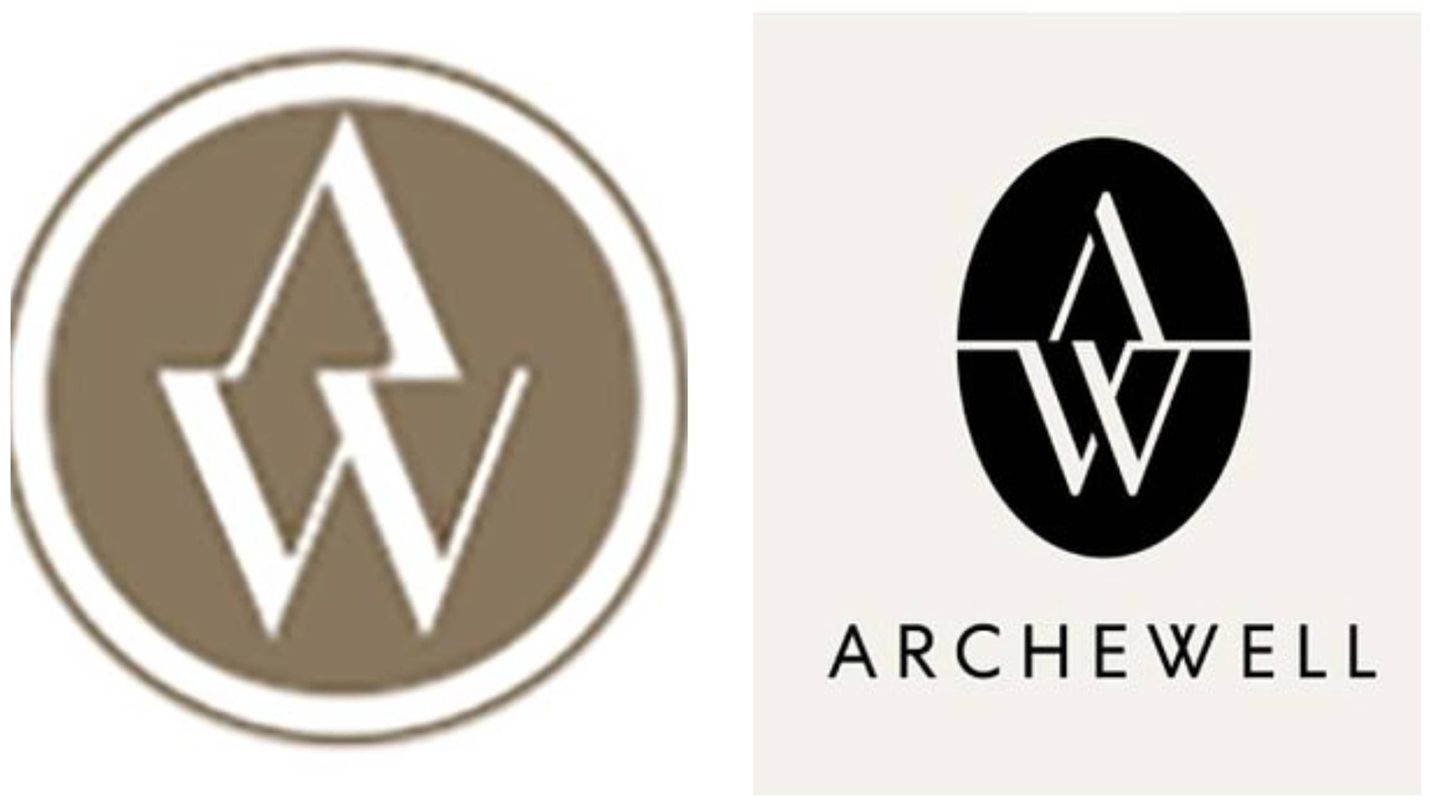 El parecido de los logos de las dos empresas