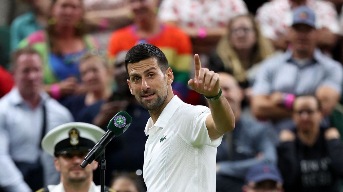 "A los que no me respetan...": el mensaje de Djokovic para los aficionados que le silban durante Wimbledon