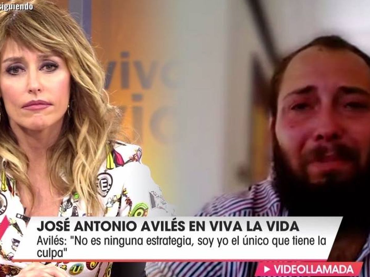Foto: Emma García y José Antonio Avilés, en 'Viva la vida'. (Telecinco).