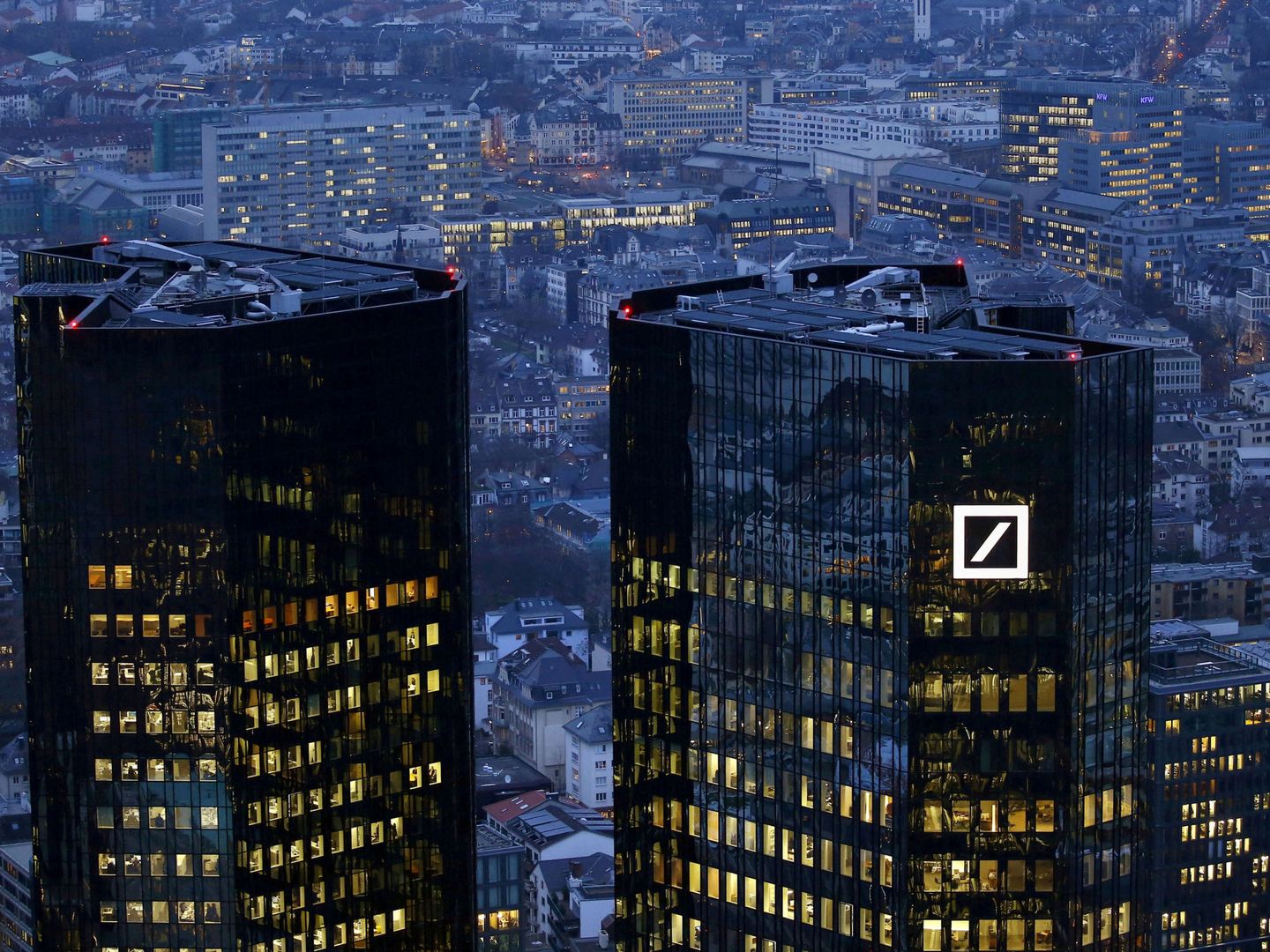 Sede del Deutsche Bank en Fráncfort. (Reuters)