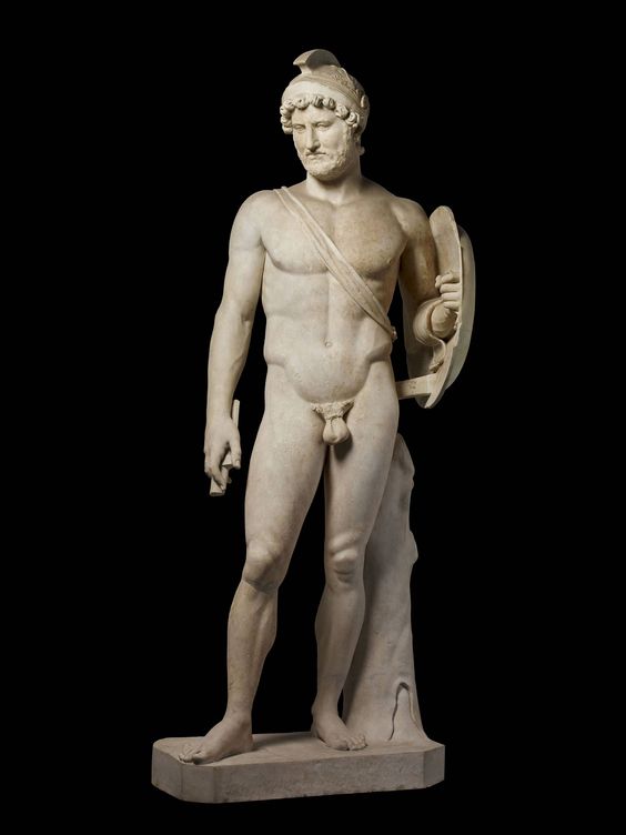 Estatua de Adriano representado como Marte. (EFE)