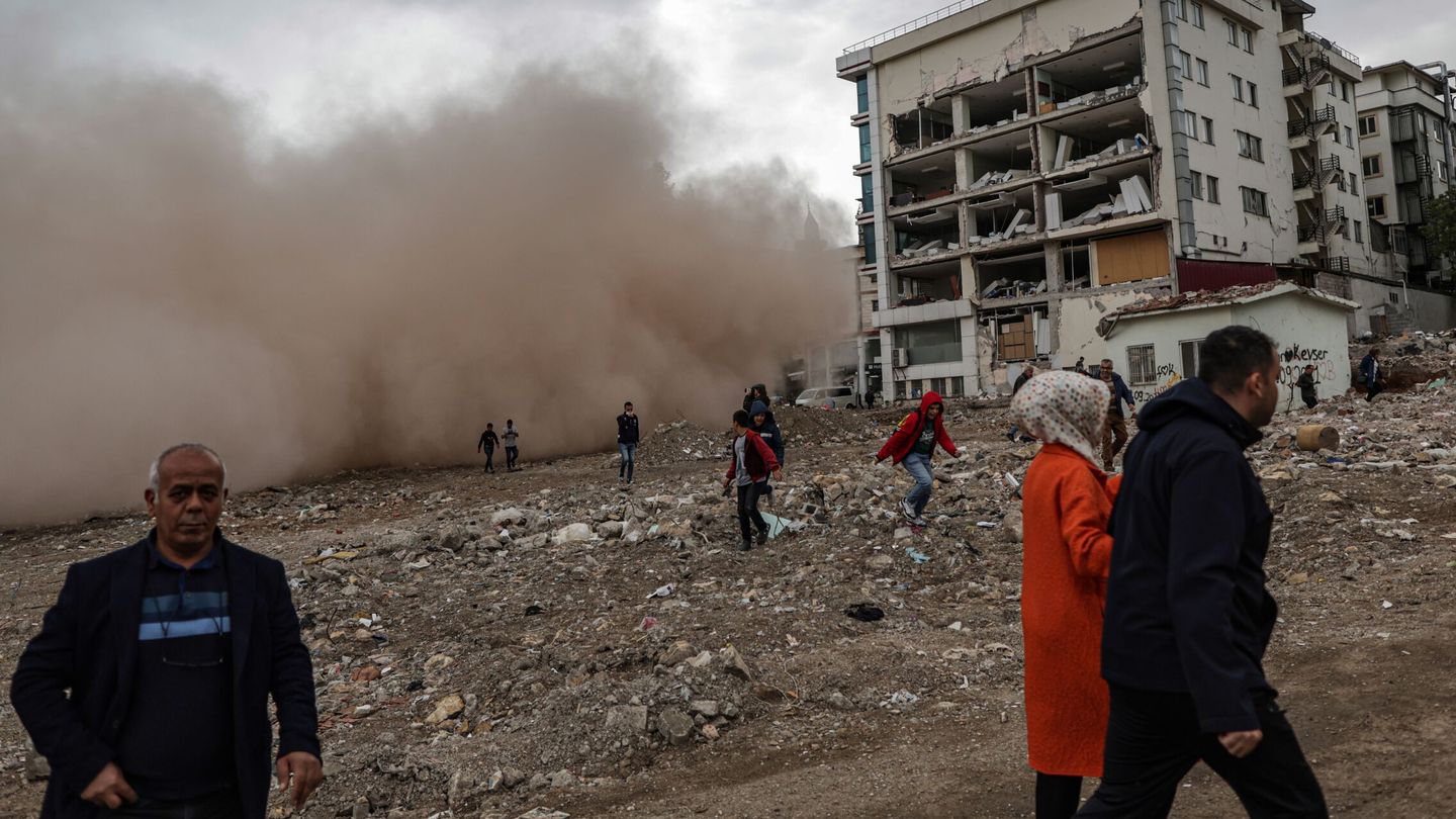 Destrucción en el terremoto de Turquía. (EFE)