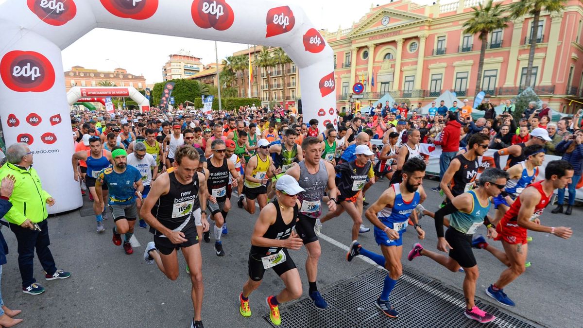 Maratón de Murcia: horario, cortes de tráfico y dónde aparcar