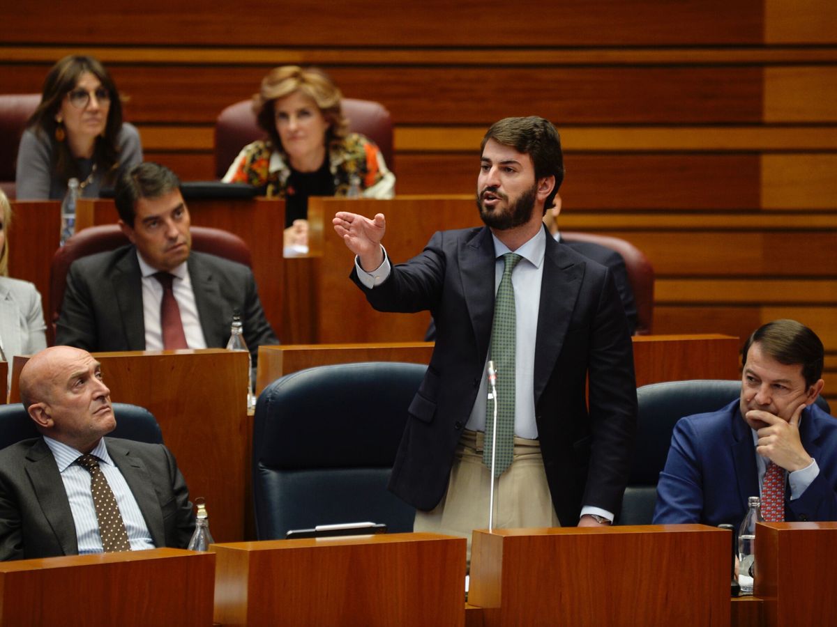 Foto: El vicepresidente de la Junta de Castilla y León, Juan García-Gallardo. (EFE/Nacho Gallego)