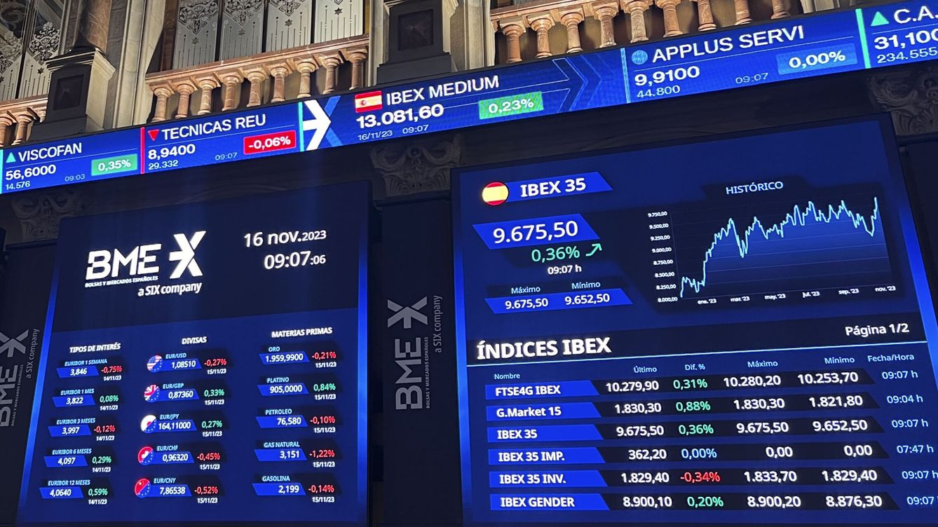 Foto: Bolsa e Ibex 35, en directo | Última hora de los mercados (EFE /  Altea Tejido)