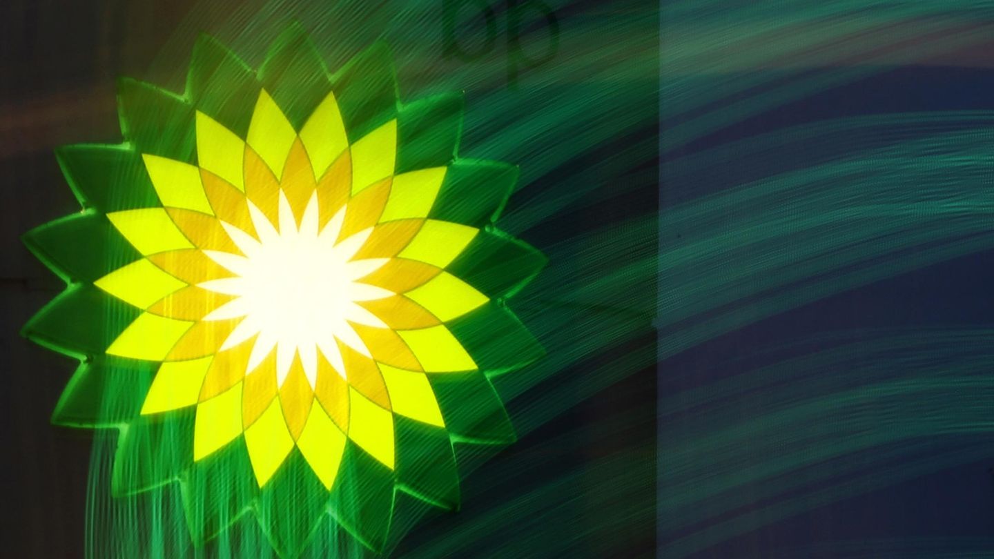 Logo de la petrolera británica BP. (Reuters)