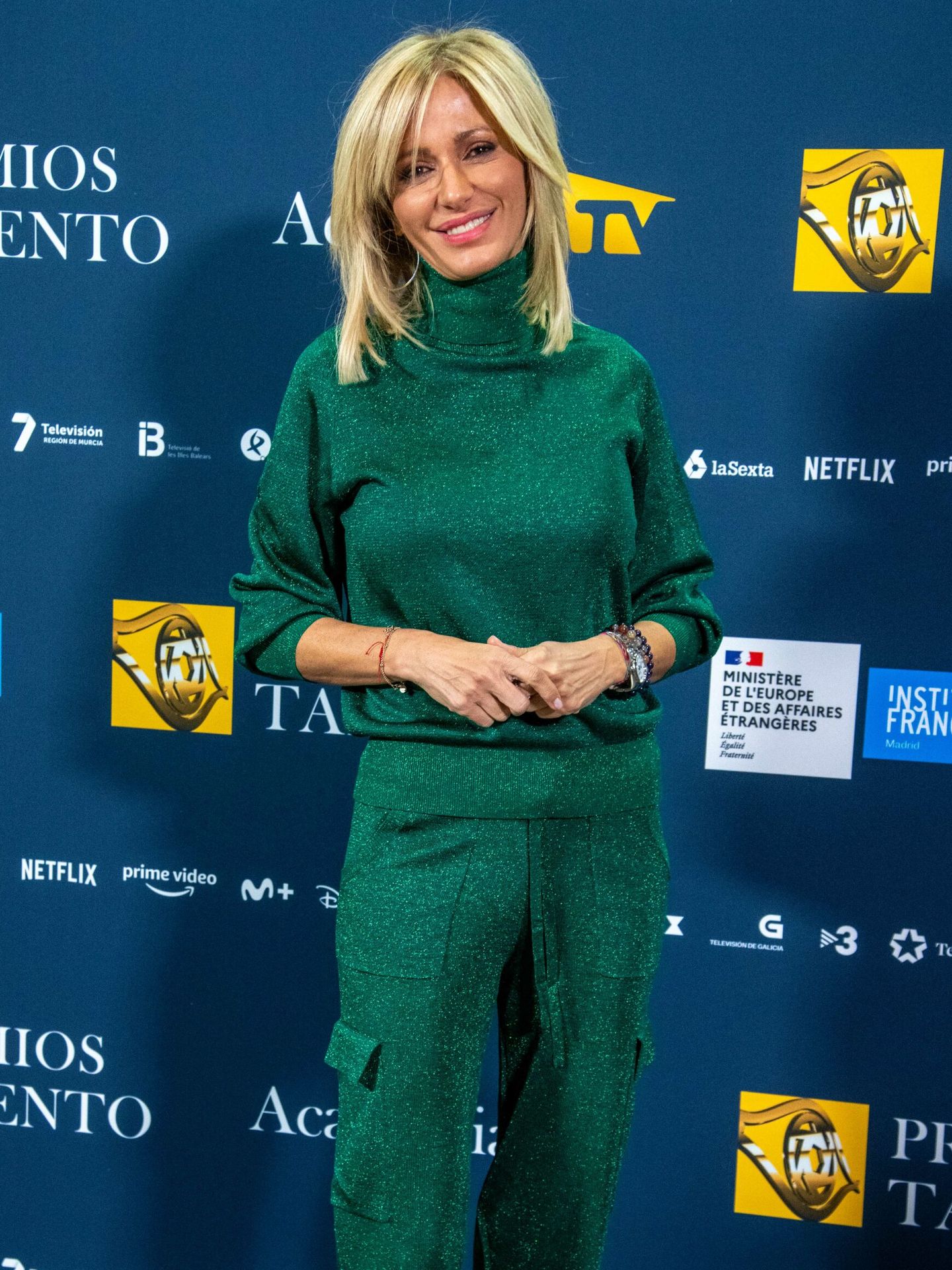 Susanna Griso asiste a la entrega de los Premios Talento 2023. (E.P.)