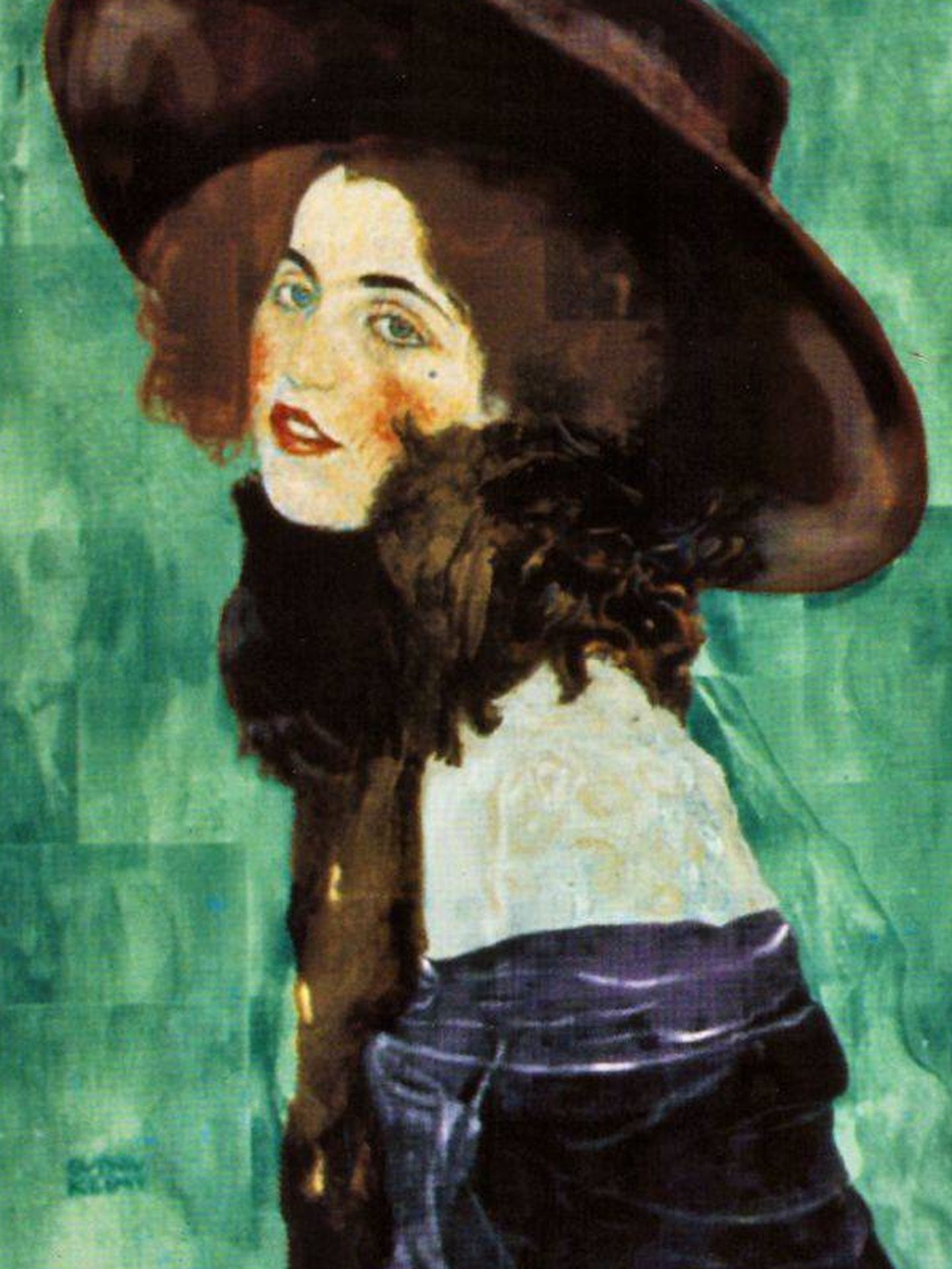 'Retrato de una dama joven' de Klimt, que se pensaba perdido.