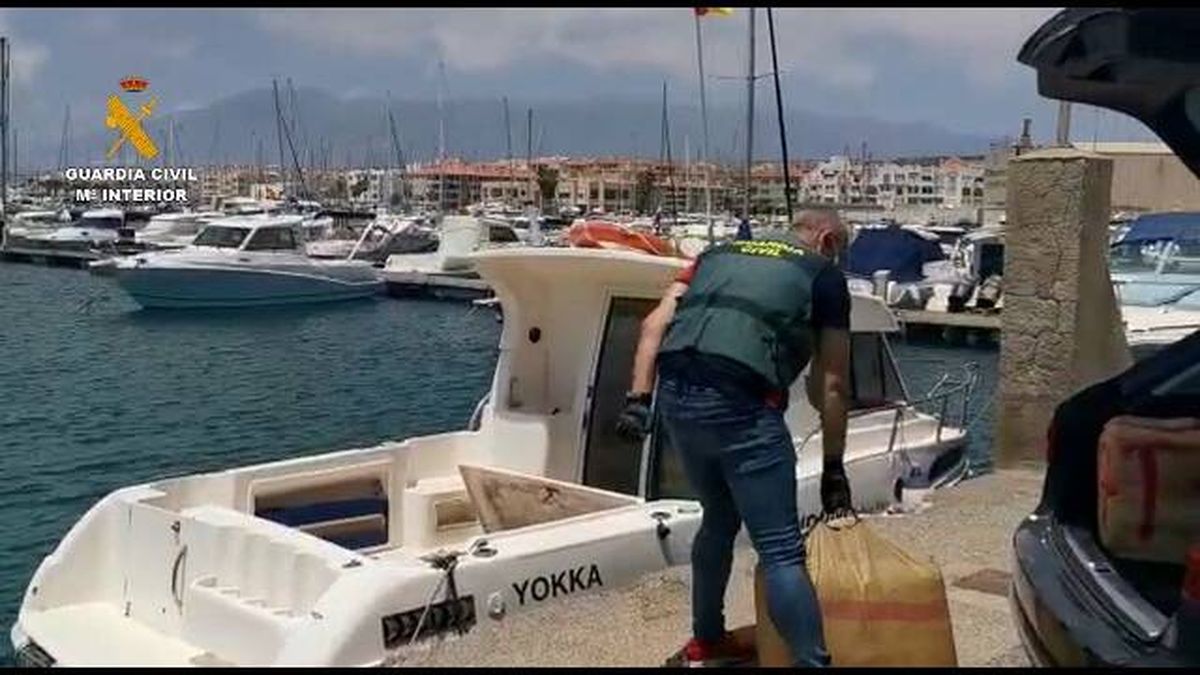 La Guardia Civil pone fin al clan de 'los pintaos', los narcos del hachís en la costa de Almería