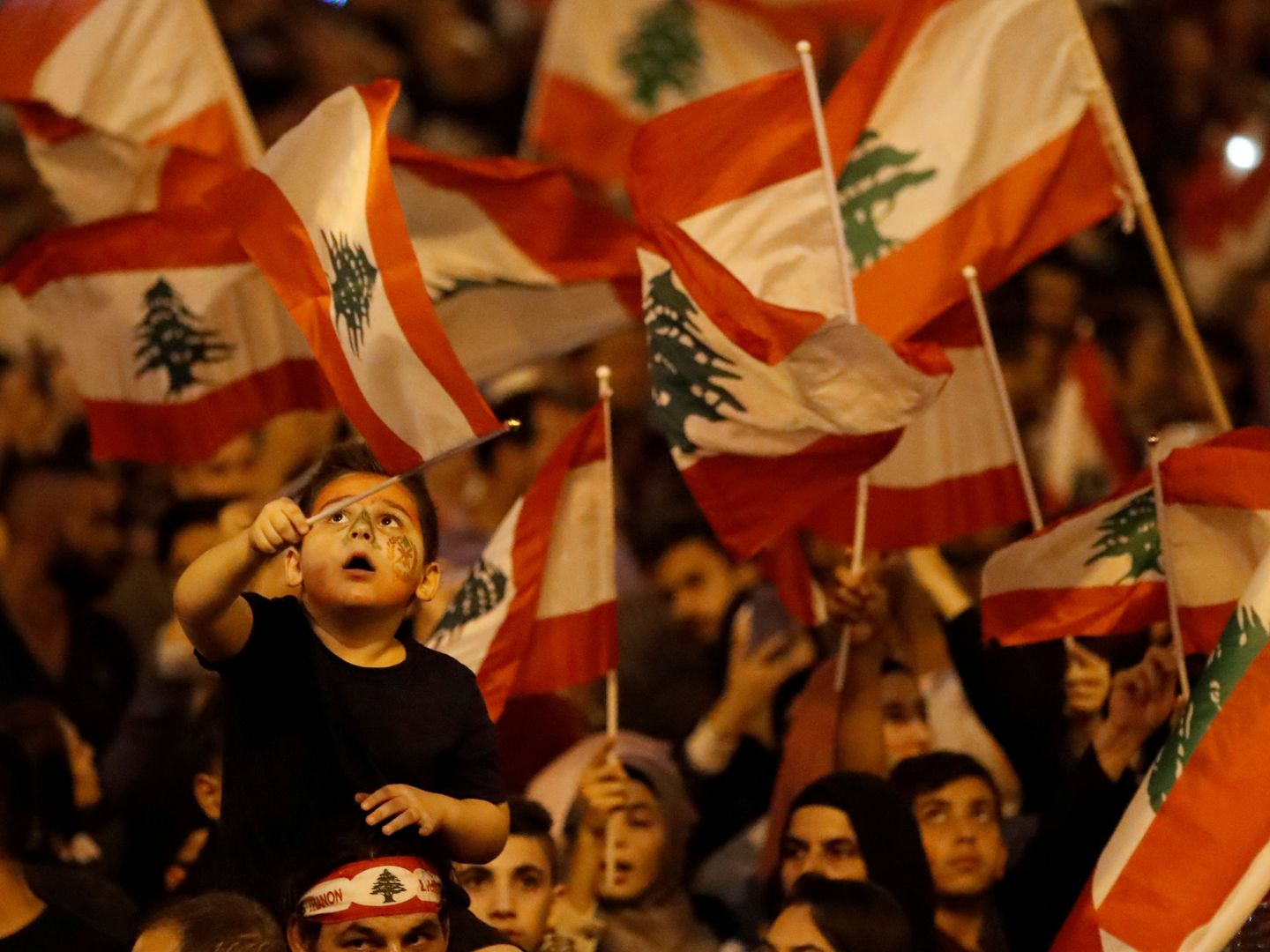 Una protesta en Trípoli, Líbano. (Reuters)