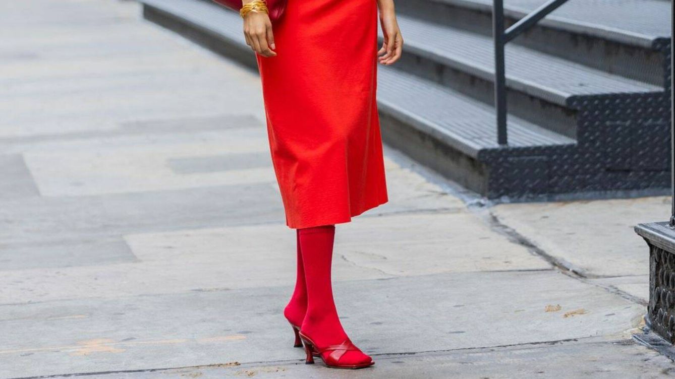 Foto: Quien dijo que las medias no pueden ser sexis y elegantes, se equivocaba (Getty Images)