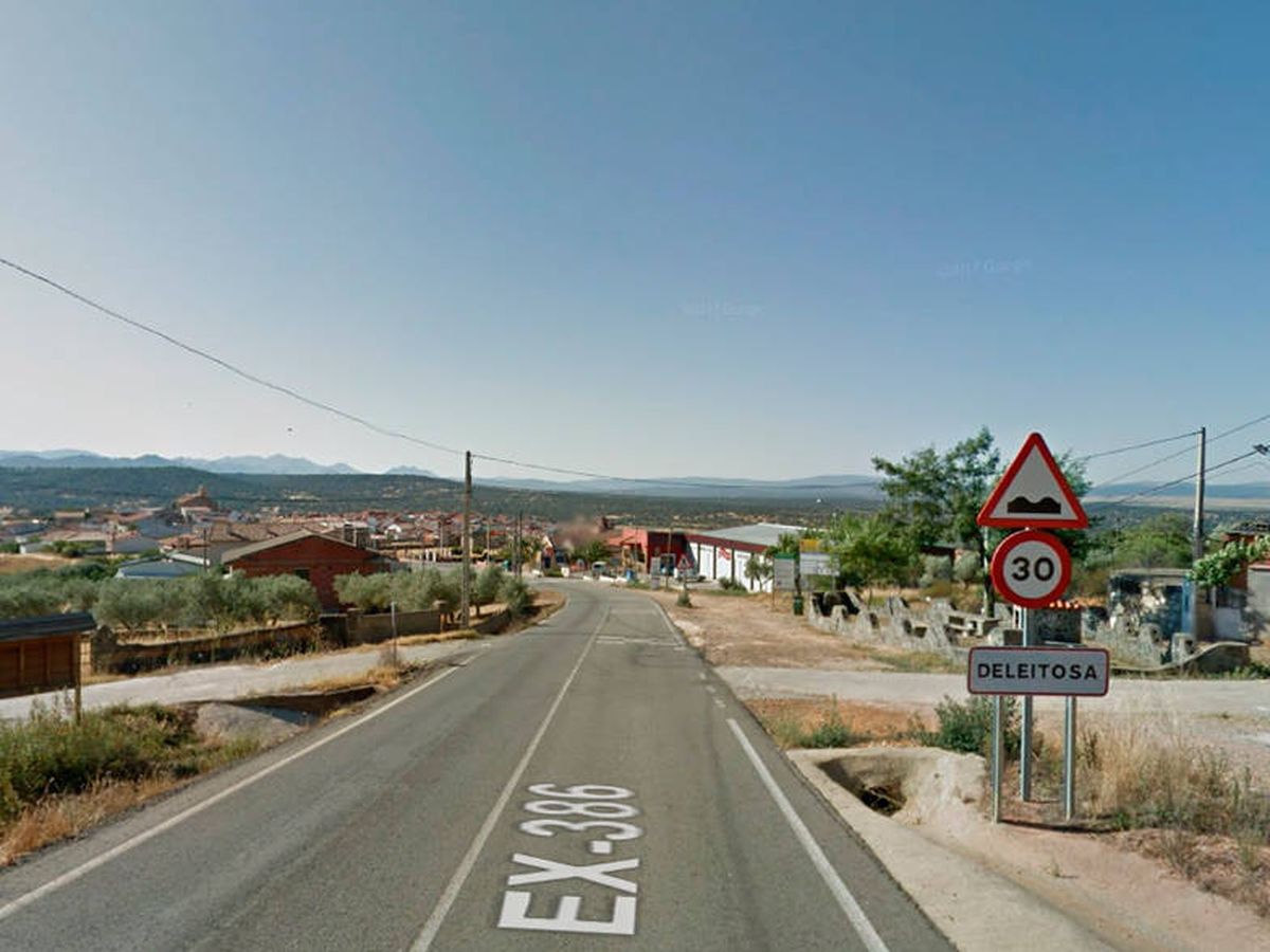 Foto: Deleitosa es una pequeña localidad extremeña de poco más de 700 habitantes (Google Maps)