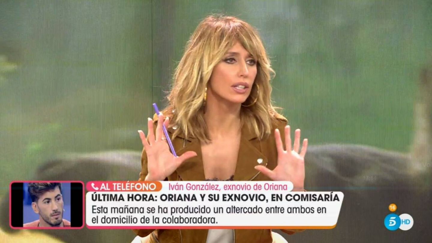 Emma García en 'Viva la vida'. (Mediaset España)
