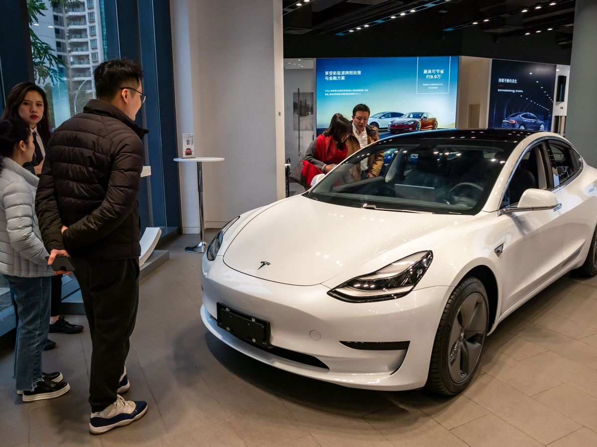 Foto: Un Model 3 de Tesla, en Shanghai. (Reuters)