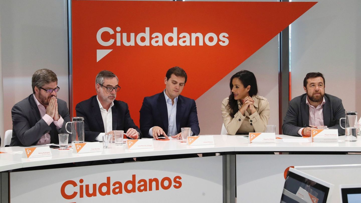 El comité nacional permanente de Ciudadanos en una reunión en Madrid. (EFE)