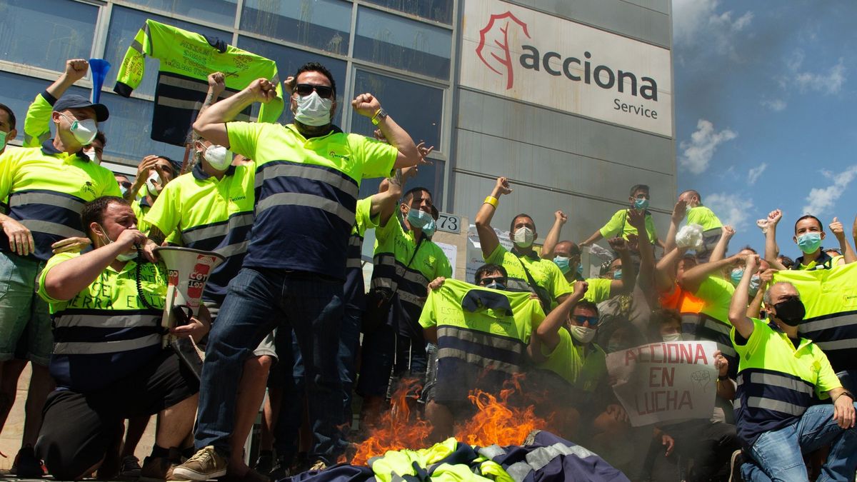La plantilla de Acciona, en huelga: quieren los mismos derechos que la de Nissan