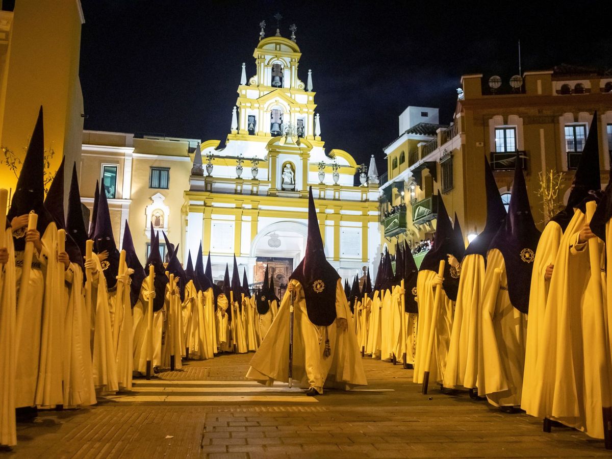 Foto: Imagen de archivo de la Semana Santa en Sevilla. (EFE)