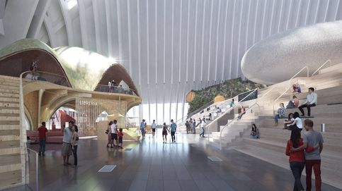 Y el Ágora de Calatrava por fin tiene inquilinos: así llega el CaixaForum a la ballena vacía