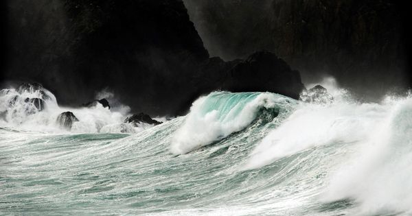 Foto: Viento huracanado en Galicia