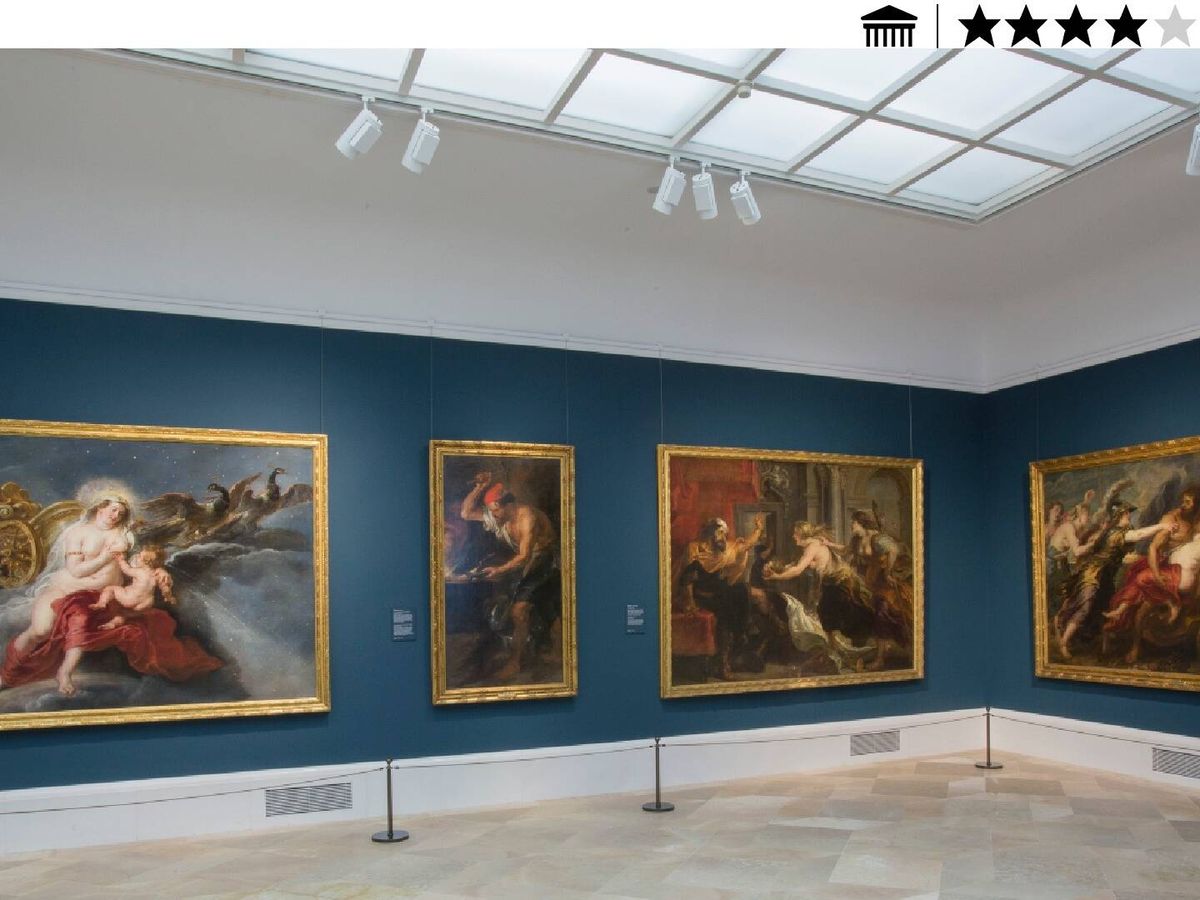 Foto: Imagen de la sala 73, donde se expone 'El nacimiento de la Vía Láctea', de Rubens.