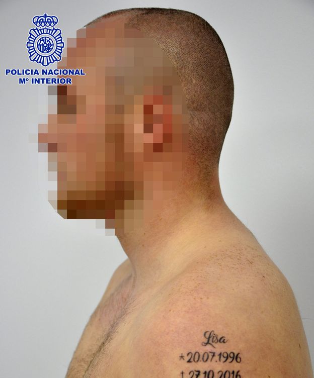 Foto: Imagen del detenido facilitada por la Policía Nacional. (EFE)