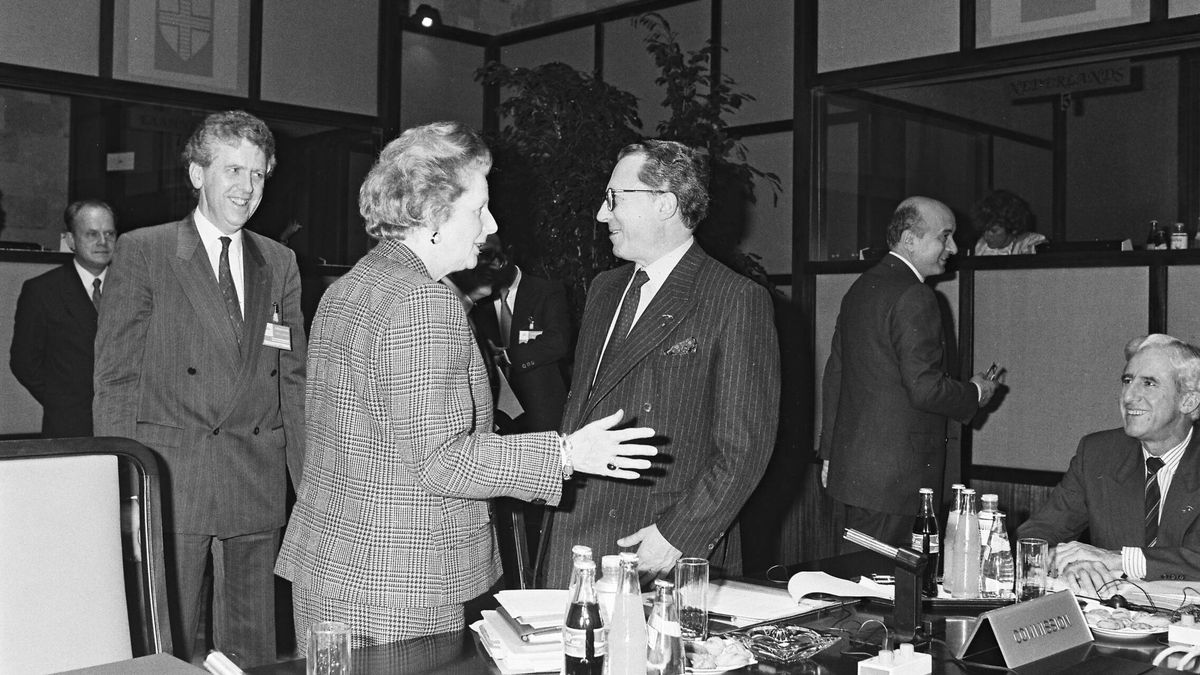 Delors contra Thatcher: la rivalidad por la "raíz del mal" que marcó el futuro de Europa