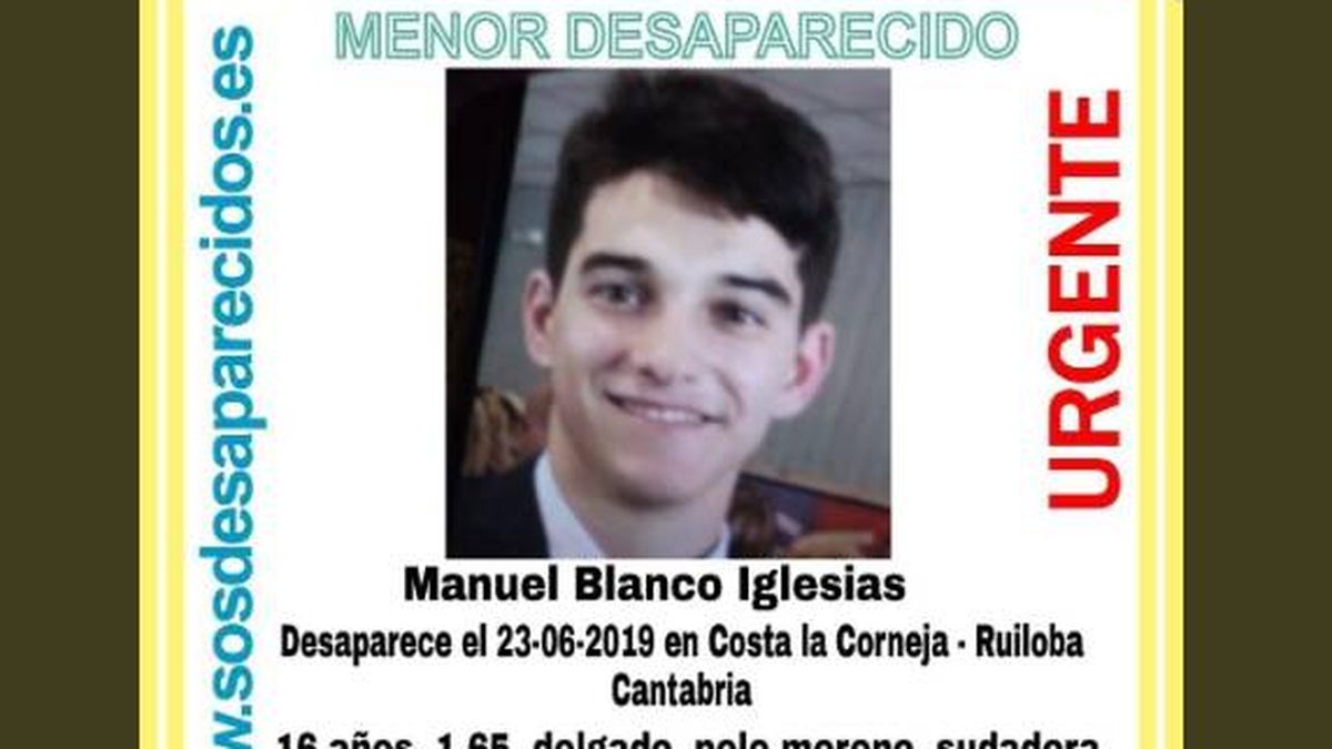 Desplegado un gran operativo de búsqueda de un menor desaparecido en Cantabria