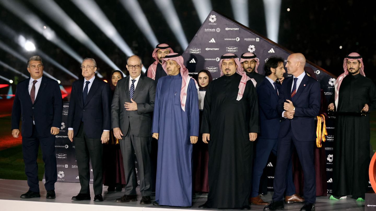 Final de la Supercopa disputada en Arabia en enero de 2023. (Reuters/Ahmed Yosri)