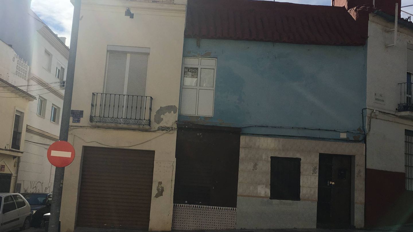 Casa familiar de Chiquito en la calle Calzada de la Trinidad (Agustín Rivera).