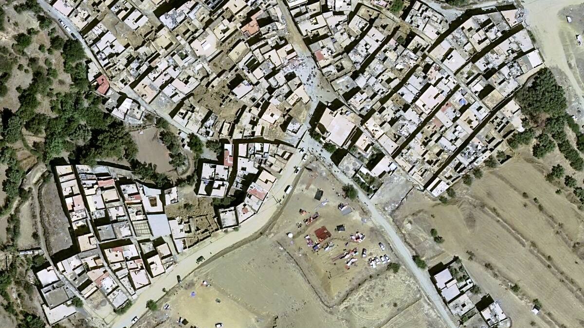 Las impactantes imágenes aéreas de la destrucción provocada por el terremoto de Marruecos