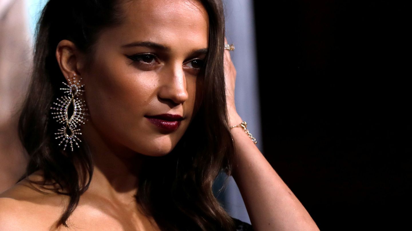 Alicia Vikander en la première de 'Tomb Raider' en Los Angeles el pasado marzo. (Reuters)