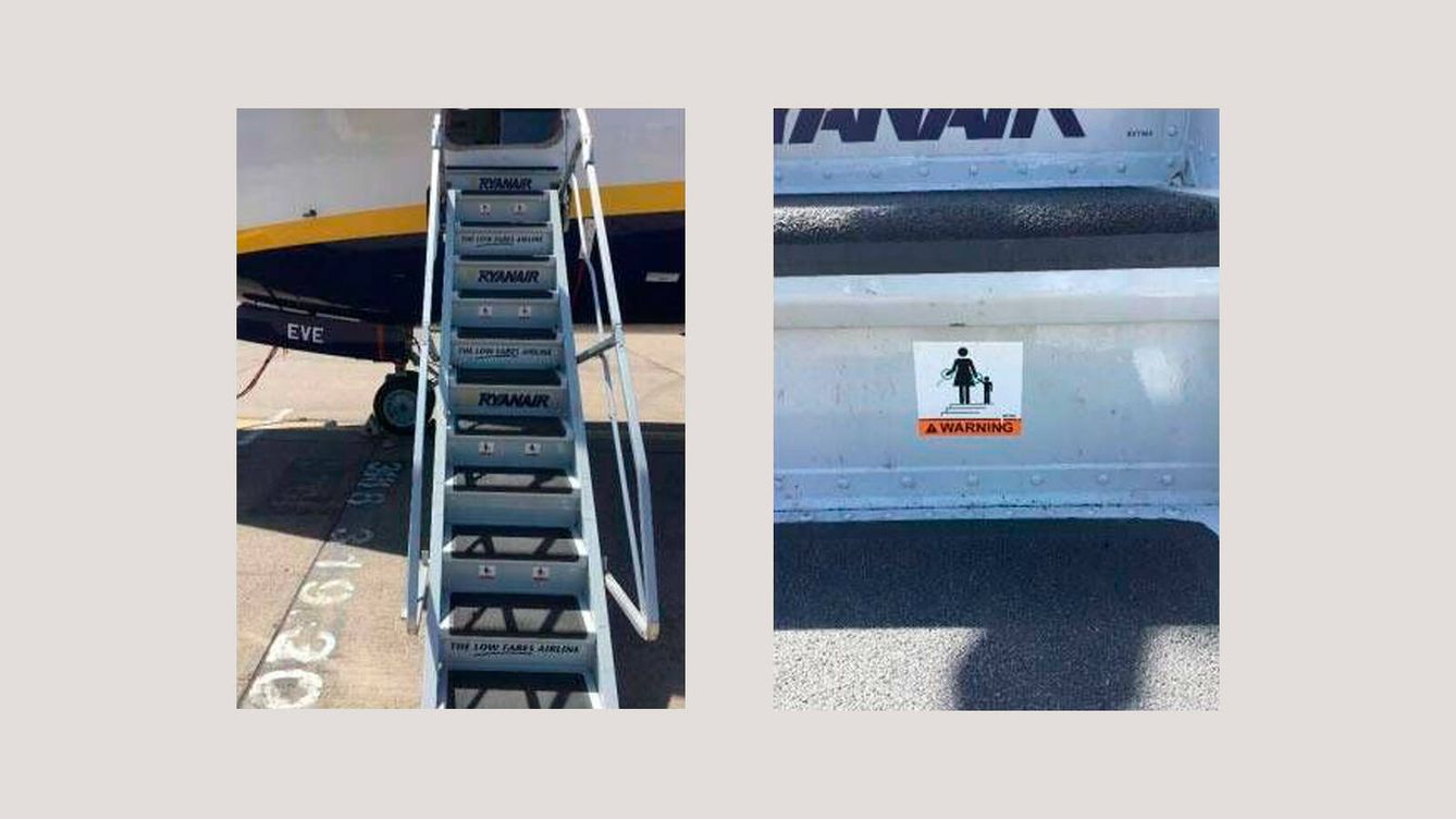 Conchi vs. Ryanair: tres operaciones y un andador tras caer por la escalera de un avión