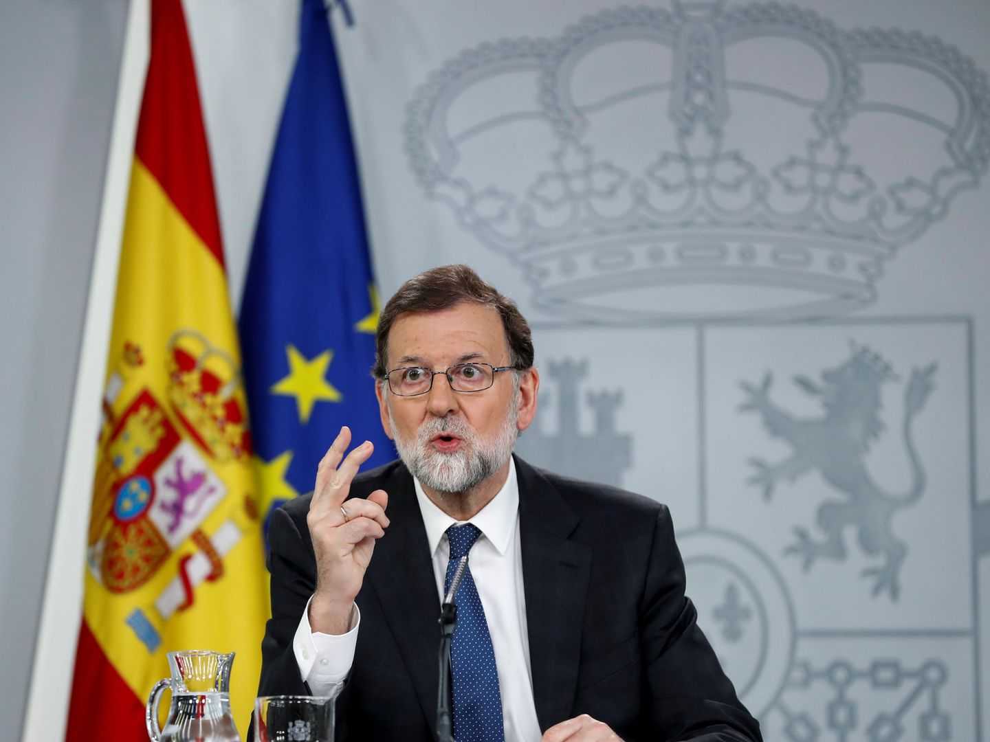 El expresidente del Gobierno Mariano Rajoy. (EFE)